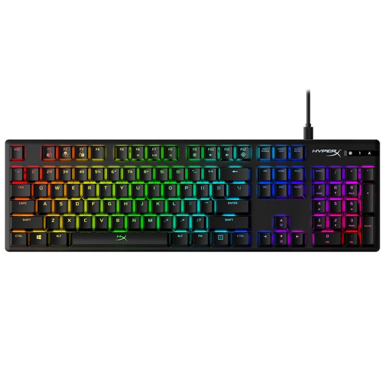 Kingston HyperX HX-KB6BLX-US Origin RGB Gaming Mechanical Keyboard, Style:Ice Shaft