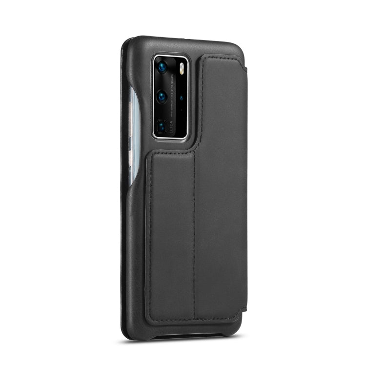 For Huawei P40 LC.IMEEKE Hon Ancient Series Horizontal Flip Leather Case with Holder & Card Slot