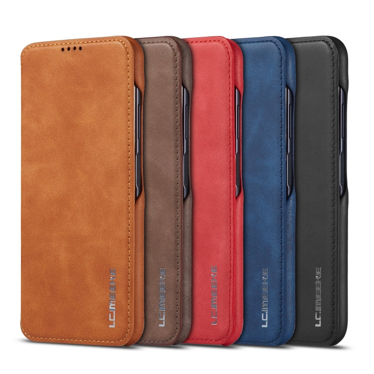 For Huawei P40 Lite / nova 6 SE LC.IMEEKE Hon Ancient Series Horizontal Flip Leather Case with Holder & Card Slot