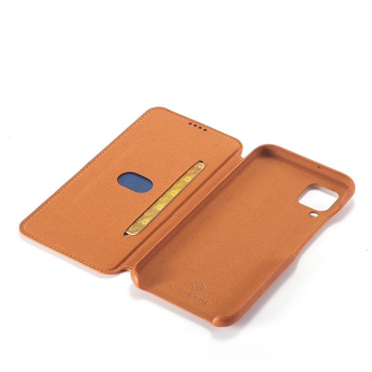 For Huawei P40 Lite / nova 6 SE LC.IMEEKE Hon Ancient Series Horizontal Flip Leather Case with Holder & Card Slot