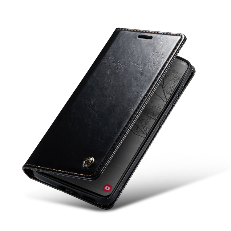 For Samsung Galaxy S23 5G CaseMe 003 Crazy Horse Texture Leather Phone Case