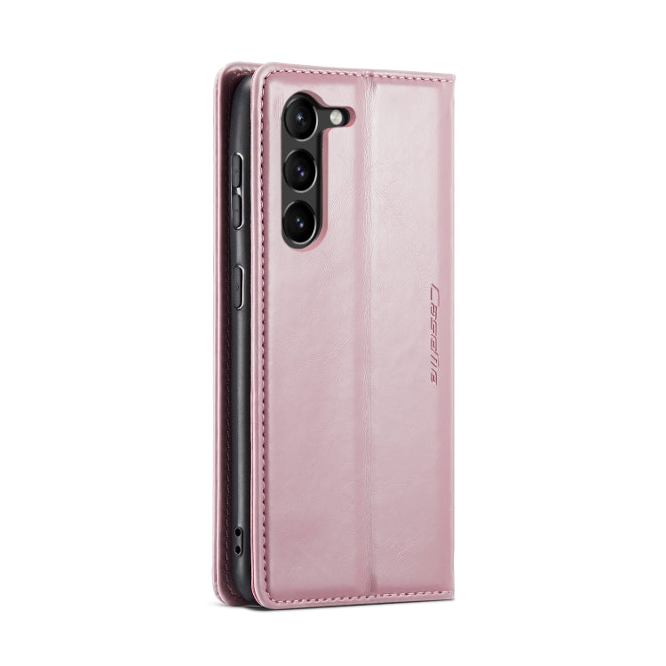 For Samsung Galaxy S23+ 5G CaseMe 003 Crazy Horse Texture Leather Phone Case