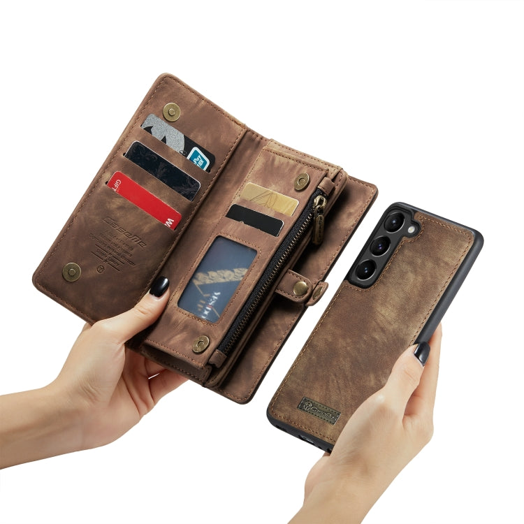 For Samsung Galaxy S23 5G CaseMe 008 Detachable Multifunctional Leather Phone Case
