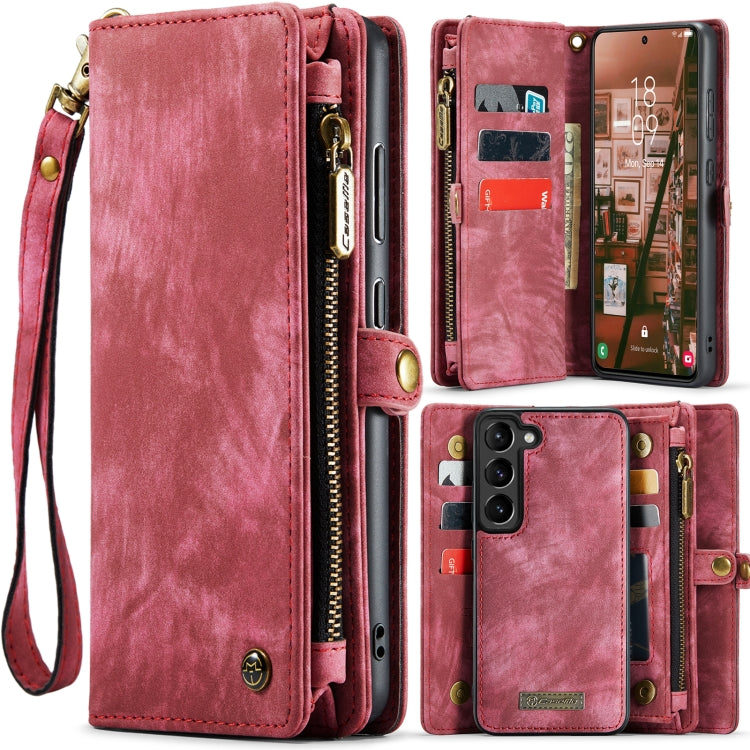 For Samsung Galaxy S23 5G CaseMe 008 Detachable Multifunctional Leather Phone Case
