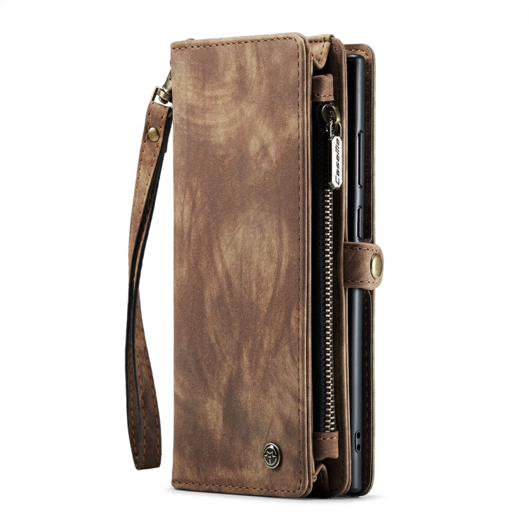 For Samsung Galaxy S23 Ultra 5G CaseMe 008 Detachable Multifunctional Leather Phone Case