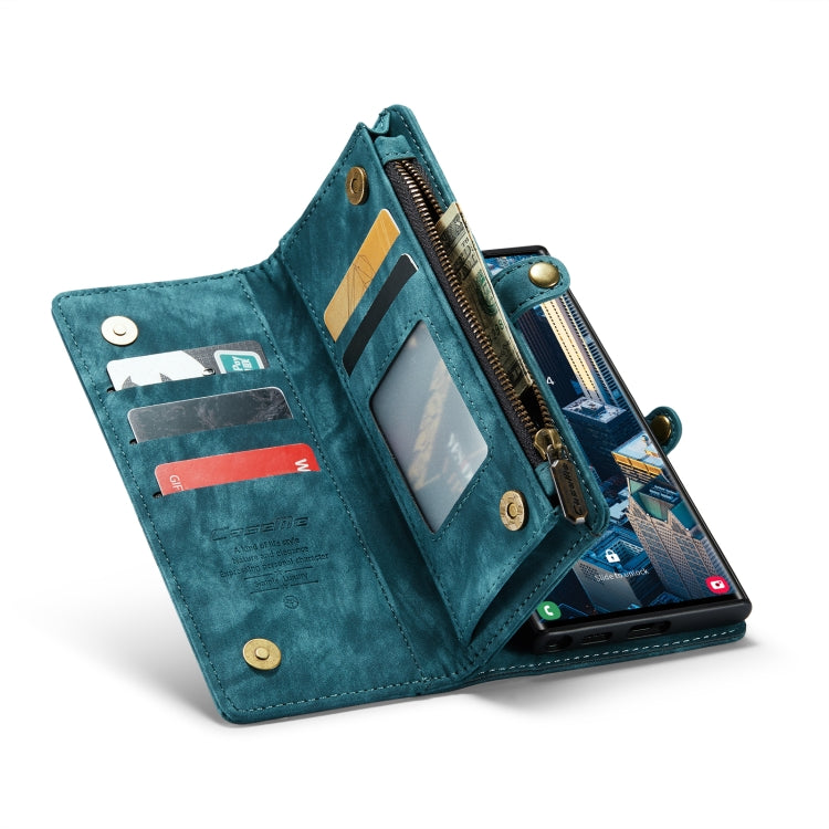 For Samsung Galaxy S23 Ultra 5G CaseMe 008 Detachable Multifunctional Leather Phone Case