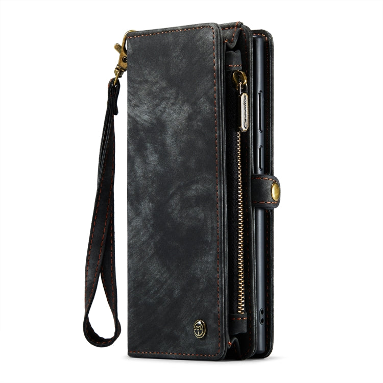 For Samsung Galaxy S23 Ultra 5G CaseMe 008 Detachable Multifunctional Leather Phone Case