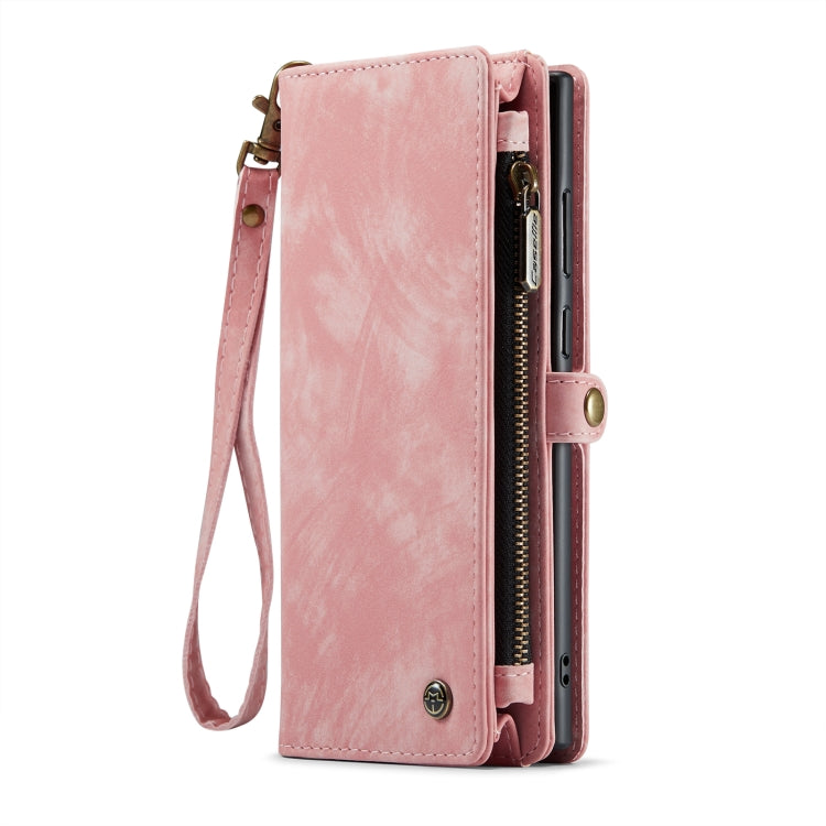 For Samsung Galaxy S23 Ultra 5G CaseMe 008 Detachable Multifunctional Leather Phone Case