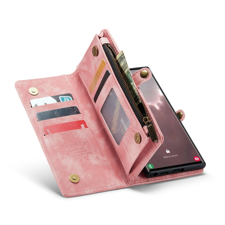 For Samsung Galaxy S23 Ultra 5G CaseMe 008 Detachable Multifunctional Leather Phone Case