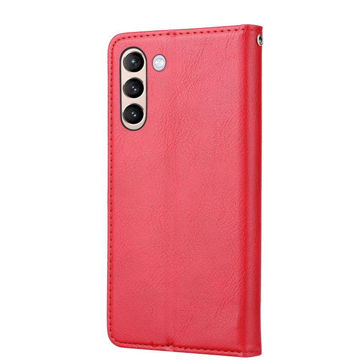 For Samsung Galaxy S23 5G Knead Skin Texture Horizontal Flip Leather Phone Case