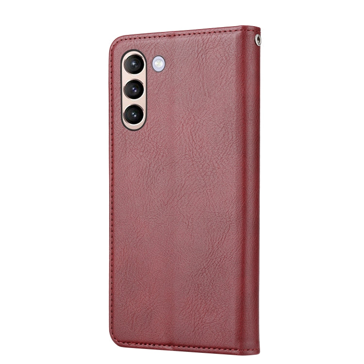 For Samsung Galaxy S23 5G Knead Skin Texture Horizontal Flip Leather Phone Case
