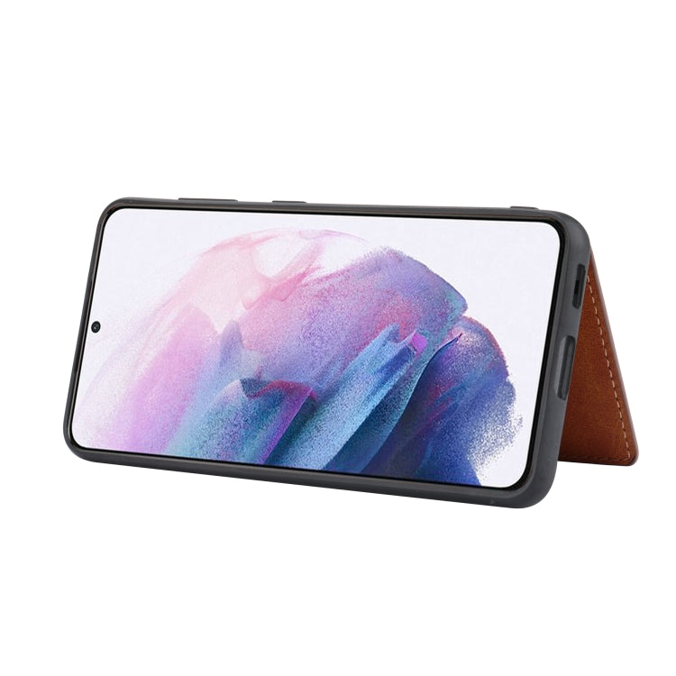 For Samsung Galaxy S23+ 5G Calfskin Color Matching TPU + PU Phone Case