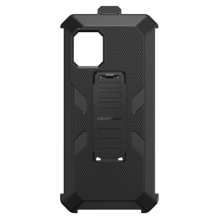 For Ulefone Power Armor X11 Pro Ulefone Back Clip Phone Case with Carabiner(Black)
