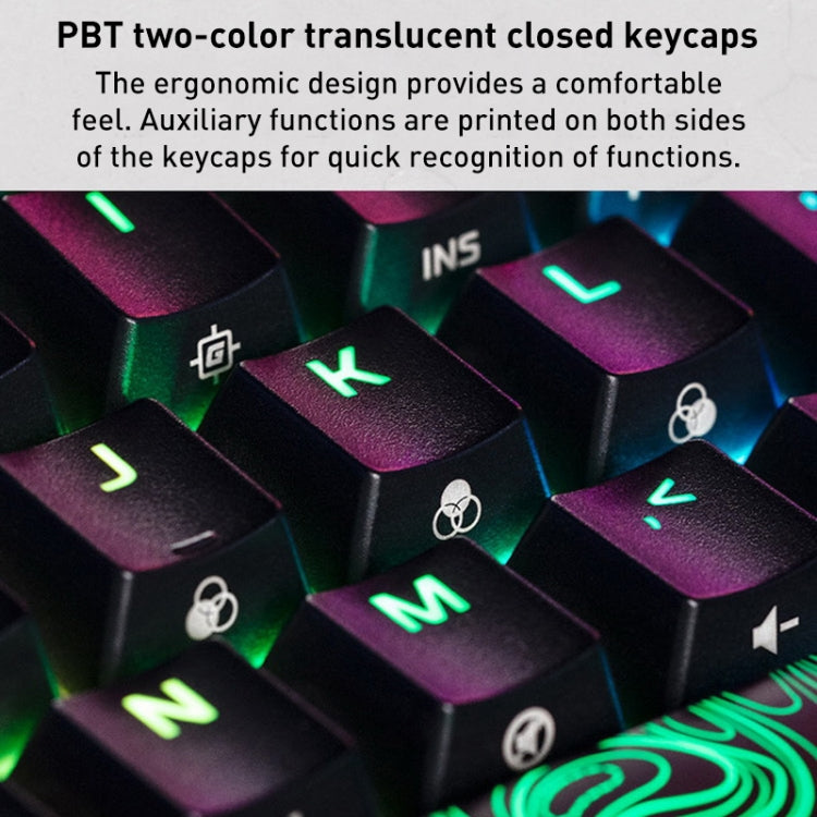 Kingston HyperX HKBO1S-AB-US/G Origin 60 Gaming Mechanical Keyboard, Style:Water Shaft