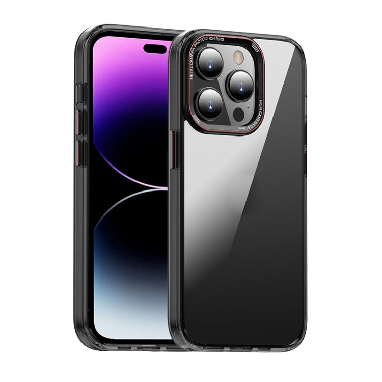 For iPhone 14 Pro iPAKY MG Series Transparent PC Phone Case