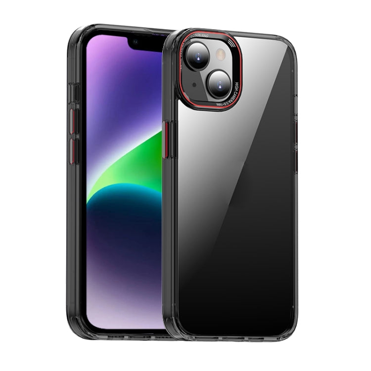For iPhone 14 Plus iPAKY MG Series Transparent PC Phone Case