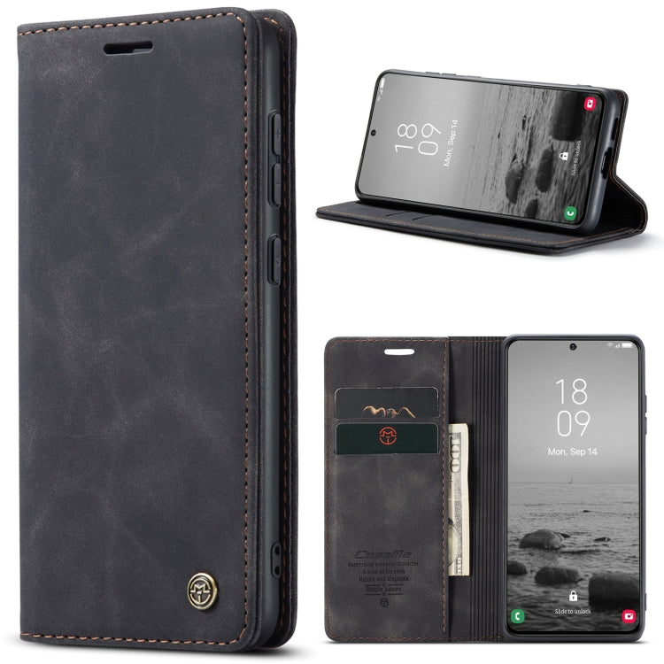 For Samsung Galaxy S23 5G CaseMe 013 Multifunctional Horizontal Flip Leather Phone Case