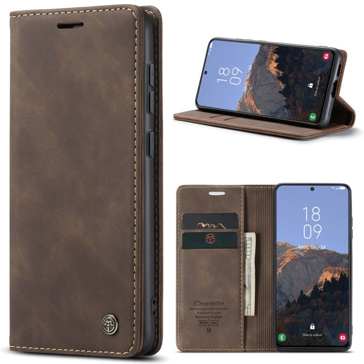 For Samsung Galaxy S23+ 5G CaseMe 013 Multifunctional Horizontal Flip Leather Phone Case