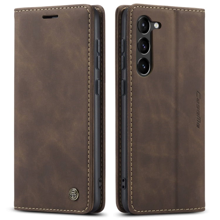 For Samsung Galaxy S23+ 5G CaseMe 013 Multifunctional Horizontal Flip Leather Phone Case
