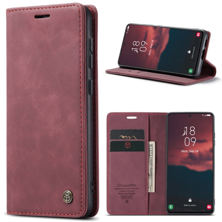 For Samsung Galaxy S23+ 5G CaseMe 013 Multifunctional Horizontal Flip Leather Phone Case