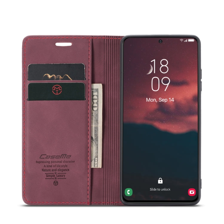 For Samsung Galaxy S23+ 5G CaseMe 013 Multifunctional Horizontal Flip Leather Phone Case