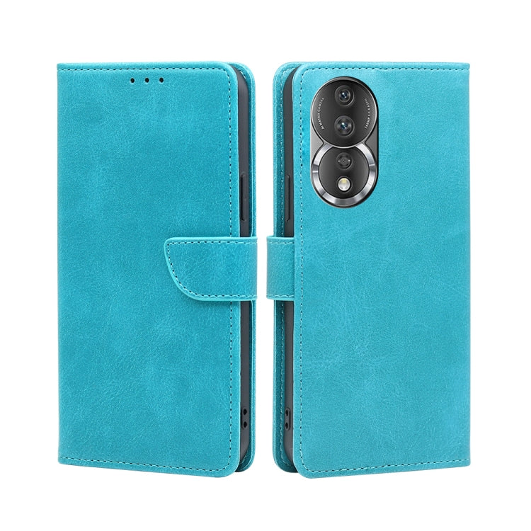 For Honor 80 Calf Texture Buckle Flip Leather Phone Case