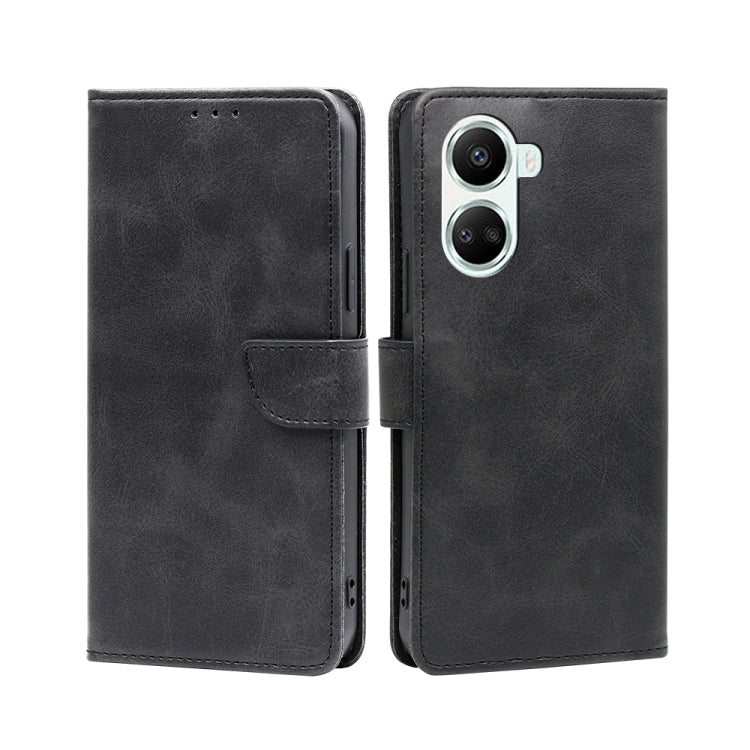 For Huawei nova 10 SE Calf Texture Buckle Flip Leather Phone Case