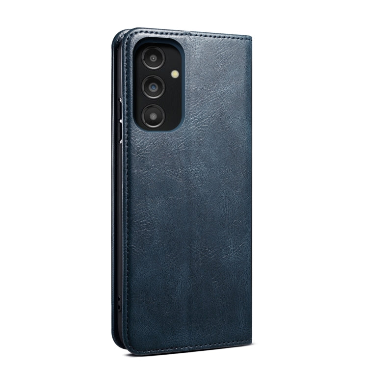 For Samsung Galaxy A14 5G Oil Wax Crazy Horse Texture Leather Phone Case