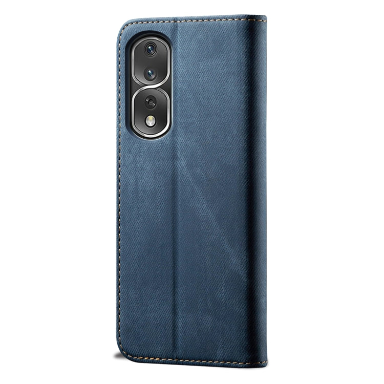 For Honor 80 Pro Denim Texture Leather Phone Case
