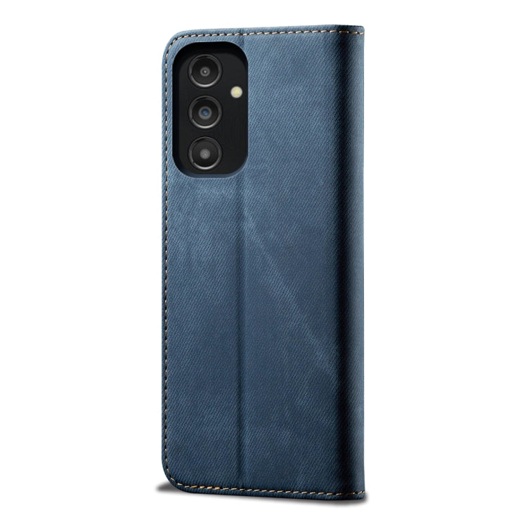 For Samsung Galaxy A14 5G Denim Texture Leather Phone Case