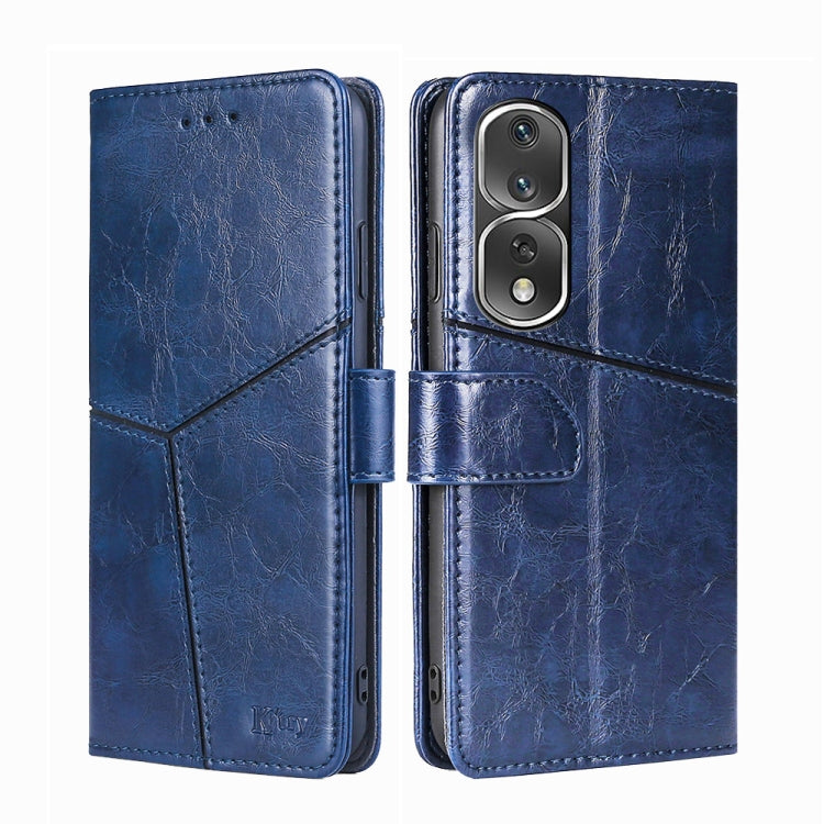 For Honor 80 Pro Geometric Stitching Horizontal Flip Leather Phone Case