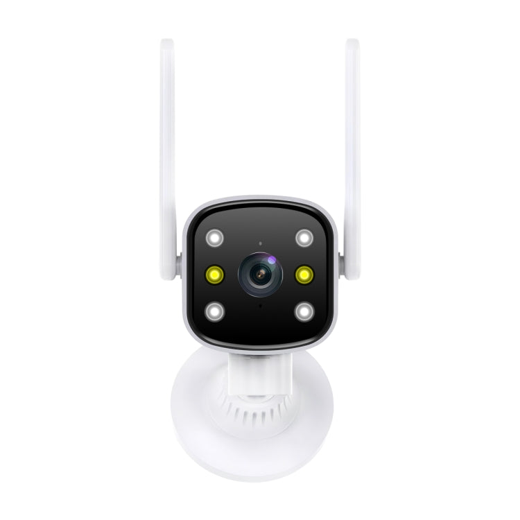 ESCAM PT301 3MP 1296P HD Indoor Wireless PTZ IP Camera IR Night Vision AI Humanoid Detection Home Security CCTV Monitor, Plug Type:UK Plug(White)