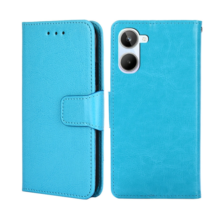 For Realme 10 4G Crystal Texture Leather Phone Case