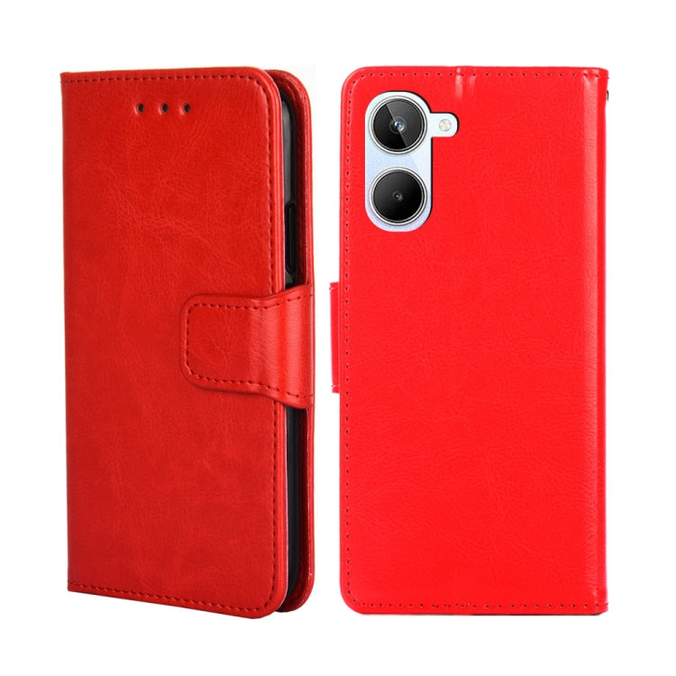 For Realme 10 4G Crystal Texture Leather Phone Case