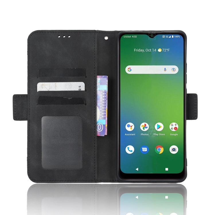 For Cricket Icon 4 Skin Feel Calf Texture Card Slots Leather Phone Case