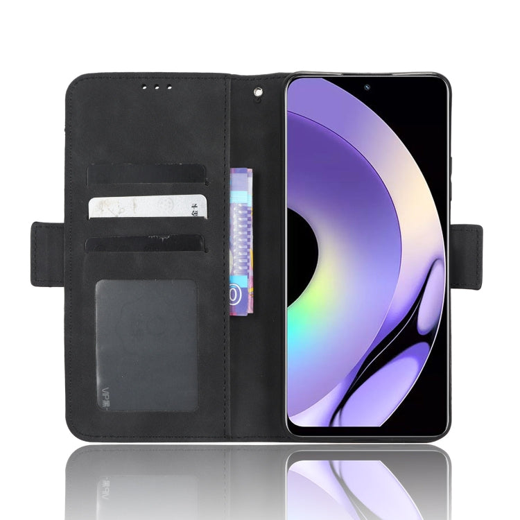 For Realme 10 Pro Skin Feel Calf Texture Card Slots Leather Phone Case