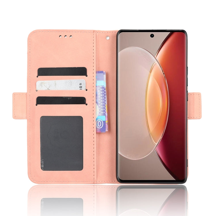 For vivo X90 5G Skin Feel Calf Texture Card Slots Leather Phone Case