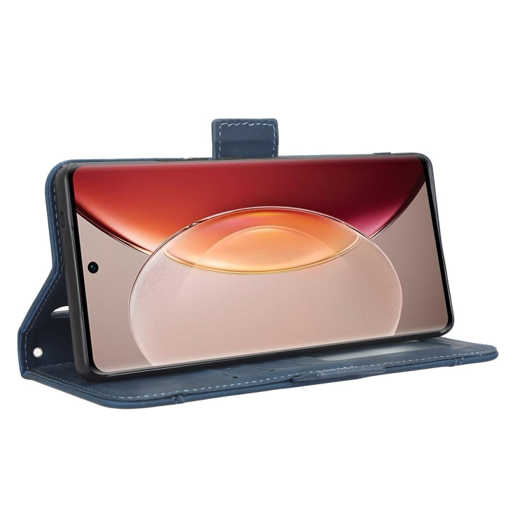 For vivo X90 5G Skin Feel Calf Texture Card Slots Leather Phone Case