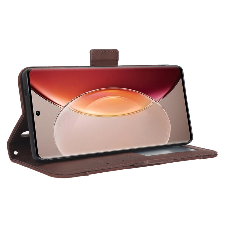 For vivo X90 5G Skin Feel Calf Texture Card Slots Leather Phone Case