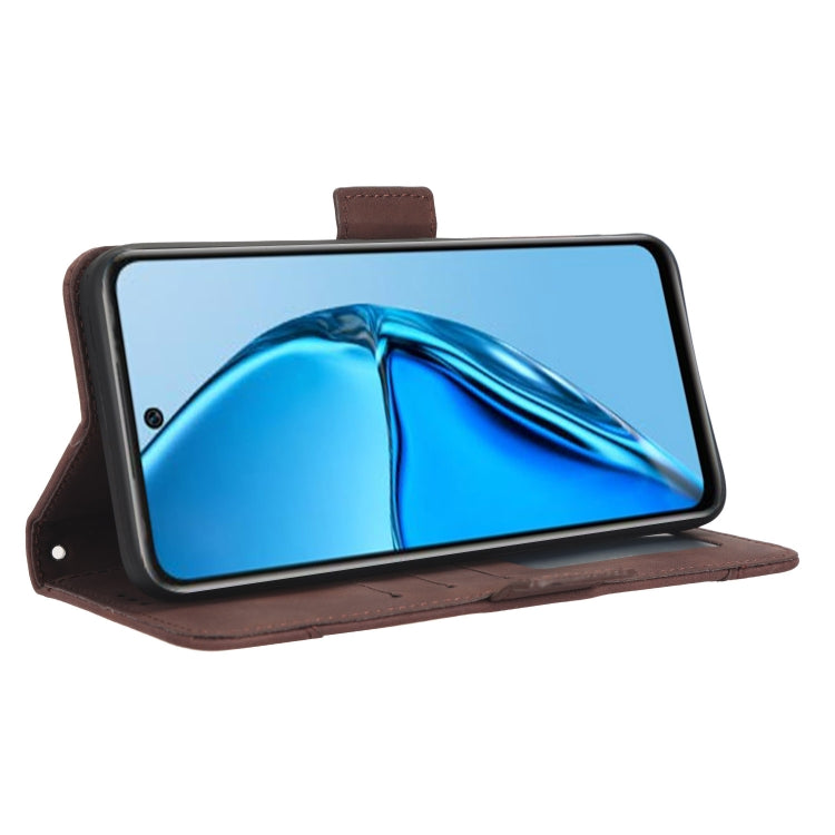 For Infinix Hot 20 4G X682B Skin Feel Calf Texture Card Slots Leather Phone Case