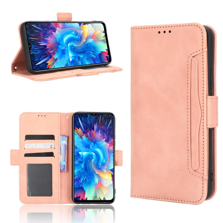 For Infinix Hot 20 5G X666B Skin Feel Calf Texture Card Slots Leather Phone Case