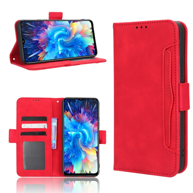 For Infinix Hot 20 5G X666B Skin Feel Calf Texture Card Slots Leather Phone Case