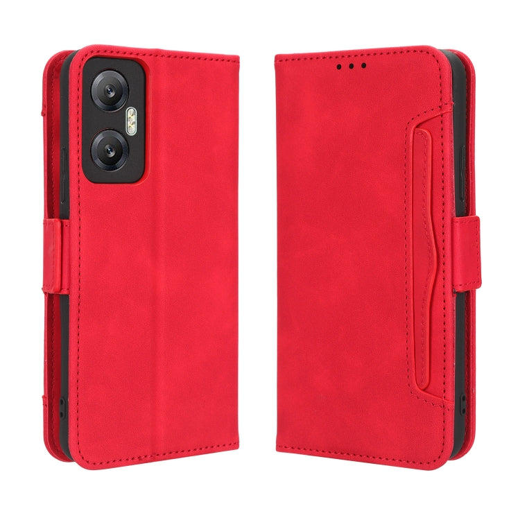 For Infinix Hot 20 5G X666B Skin Feel Calf Texture Card Slots Leather Phone Case