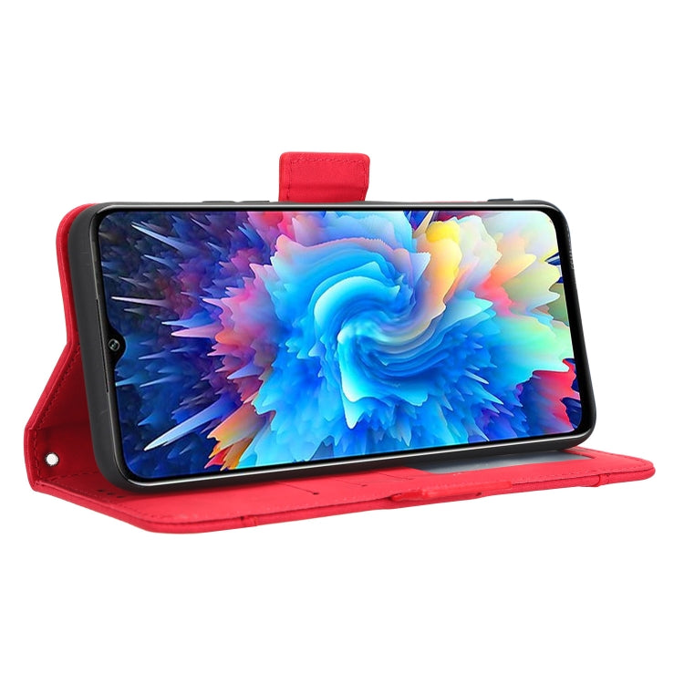 For Infinix Hot 20 5G X666B Skin Feel Calf Texture Card Slots Leather Phone Case