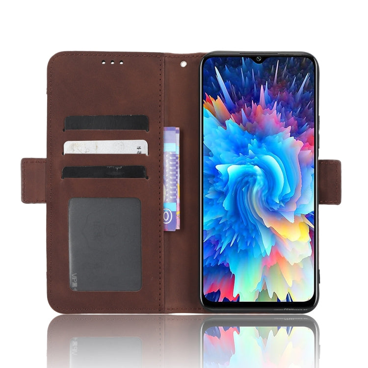 For Infinix Hot 20 5G X666B Skin Feel Calf Texture Card Slots Leather Phone Case