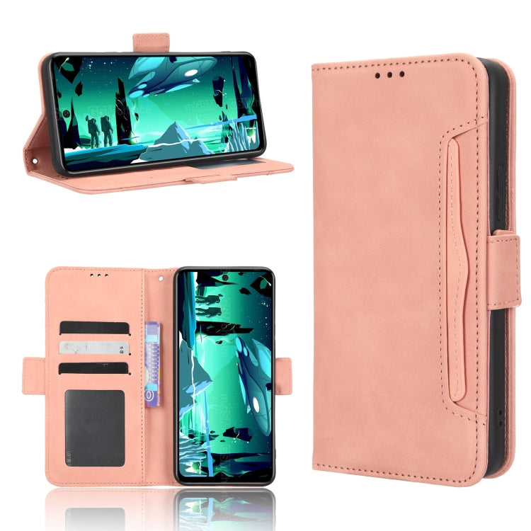 For Infinix Hot 20S X6827 Skin Feel Calf Texture Card Slots Leather Phone Case