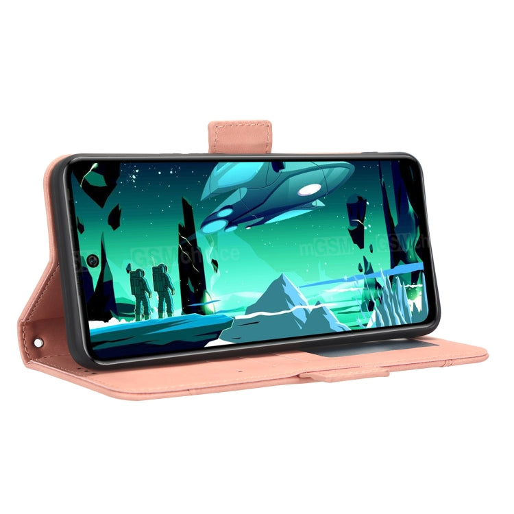 For Infinix Hot 20S X6827 Skin Feel Calf Texture Card Slots Leather Phone Case