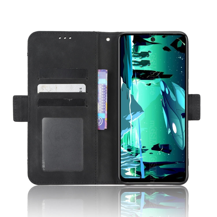 For Infinix Hot 20S X6827 Skin Feel Calf Texture Card Slots Leather Phone Case