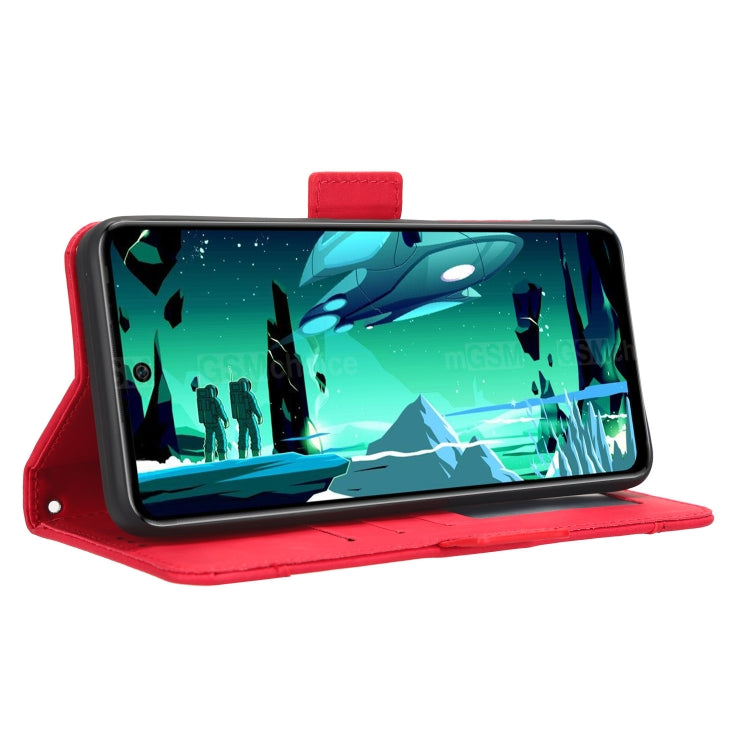 For Infinix Hot 20S X6827 Skin Feel Calf Texture Card Slots Leather Phone Case