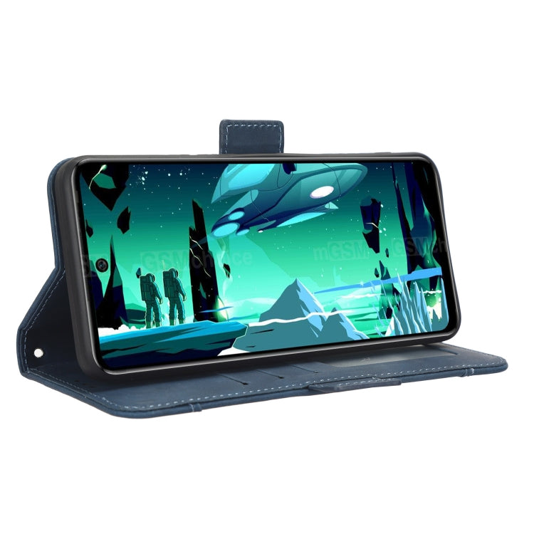 For Infinix Hot 20S X6827 Skin Feel Calf Texture Card Slots Leather Phone Case